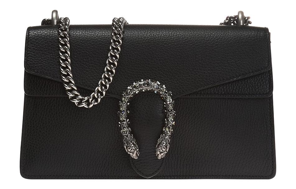 Кожаная переносная сумка через плечо Дионис Трампетс женская черная GUCCI
Кожаная переносная сумка через плечо Дионис Трампетс женская черная GUCCI