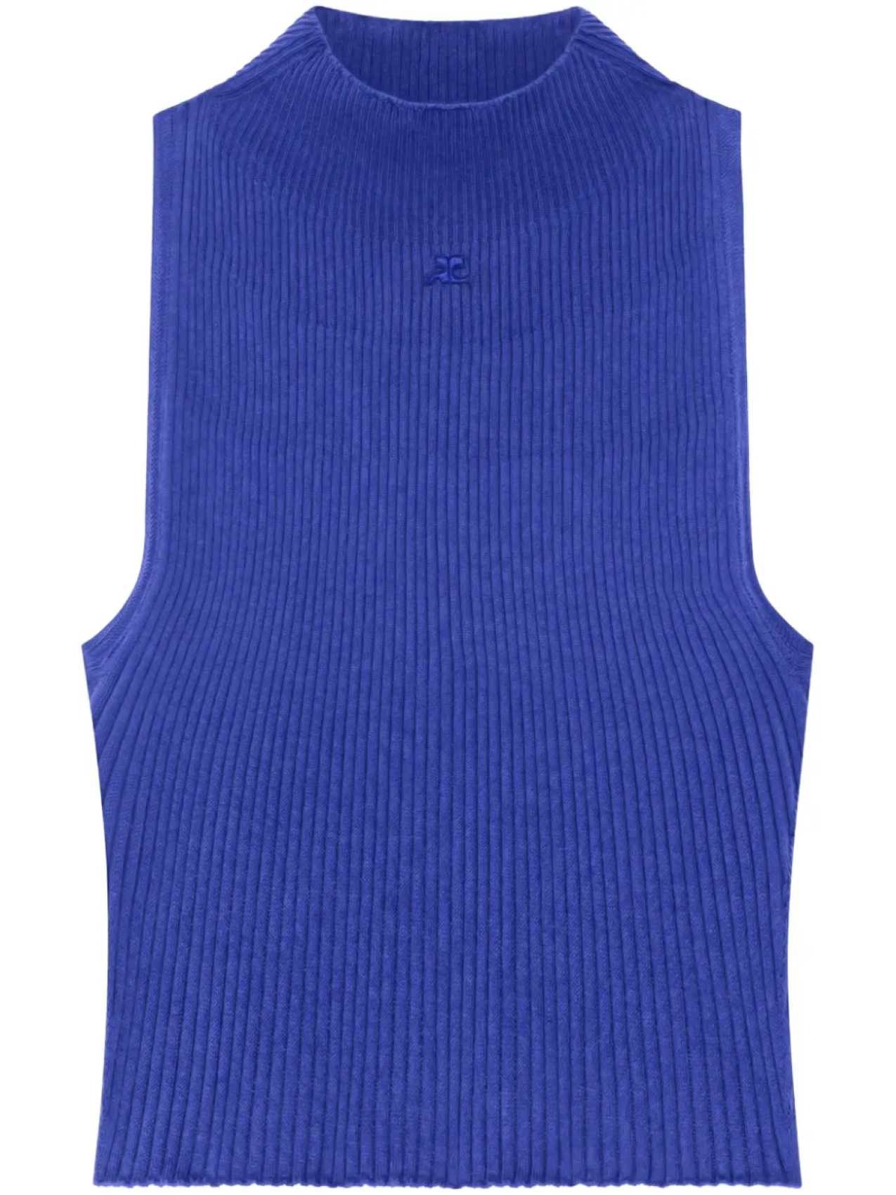 Courrèges топ с высоким воротником, синий
Courrèges топ с высоким воротником, синий