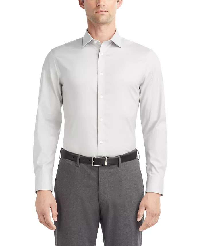 Мужская классическая рубашка обычного кроя Calvin Klein, серый
Мужская классическая рубашка обычного кроя Calvin Klein, серый