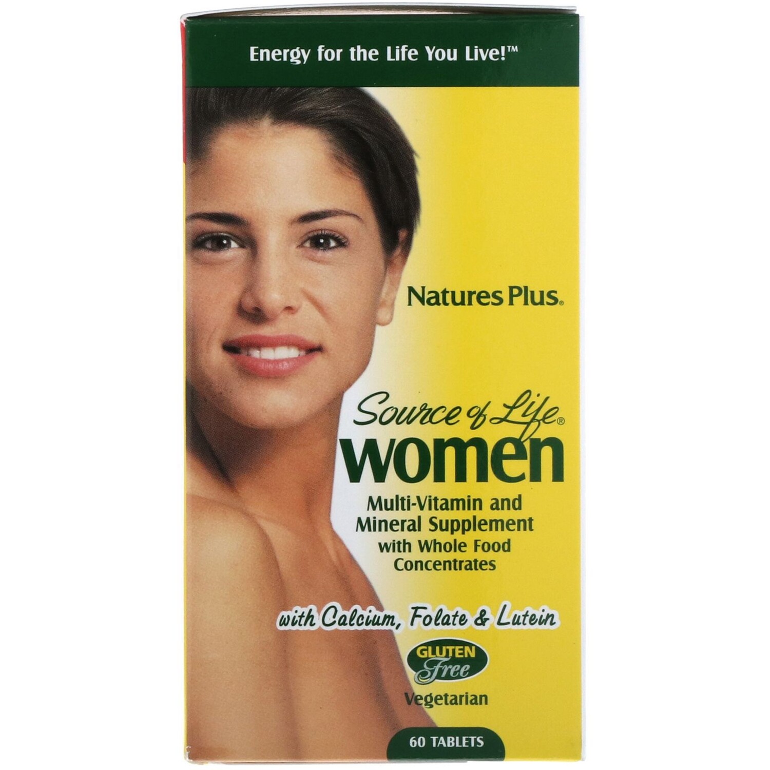 Nature's Plus Source of Life Women Multi-Vitamin and Mineral Supplement with Whole Food Concentrates 60 Tablets
Nature's Plus Source of Life Women Multi-Vitamin and Mineral Supplement with Whole Food Concentrates 60 Tablets