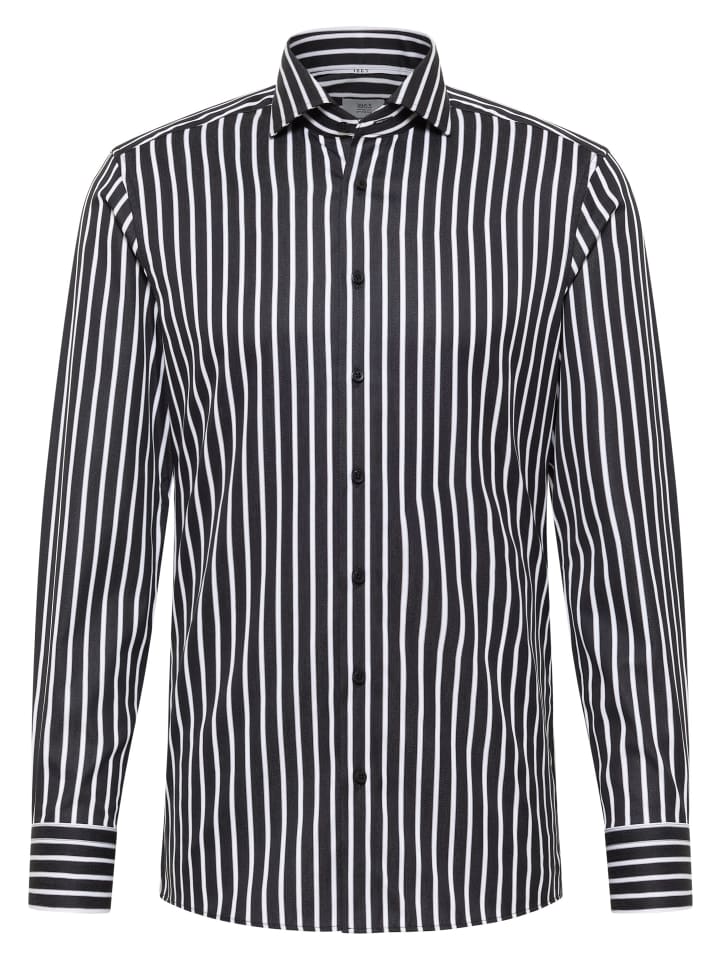 Рубашка Slim Fit черного цвета Eterna
Рубашка Slim Fit черного цвета Eterna