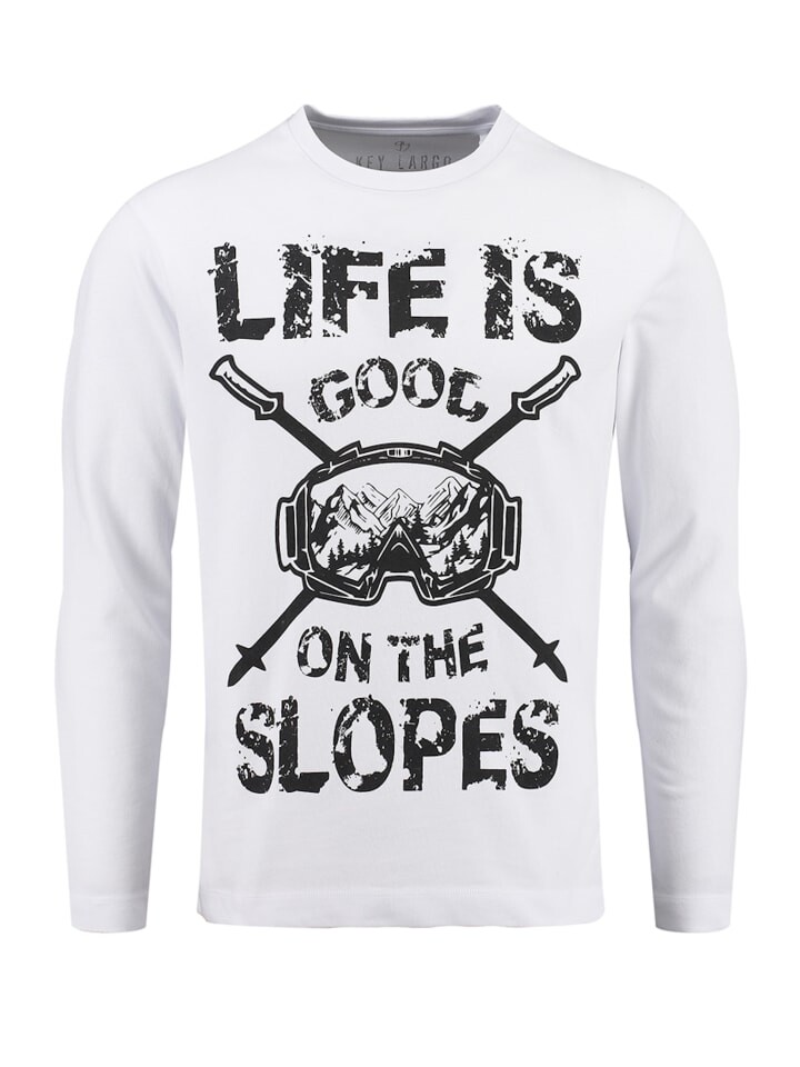 Лонгслив KEY LARGO Slopes, белый
Лонгслив KEY LARGO Slopes, белый