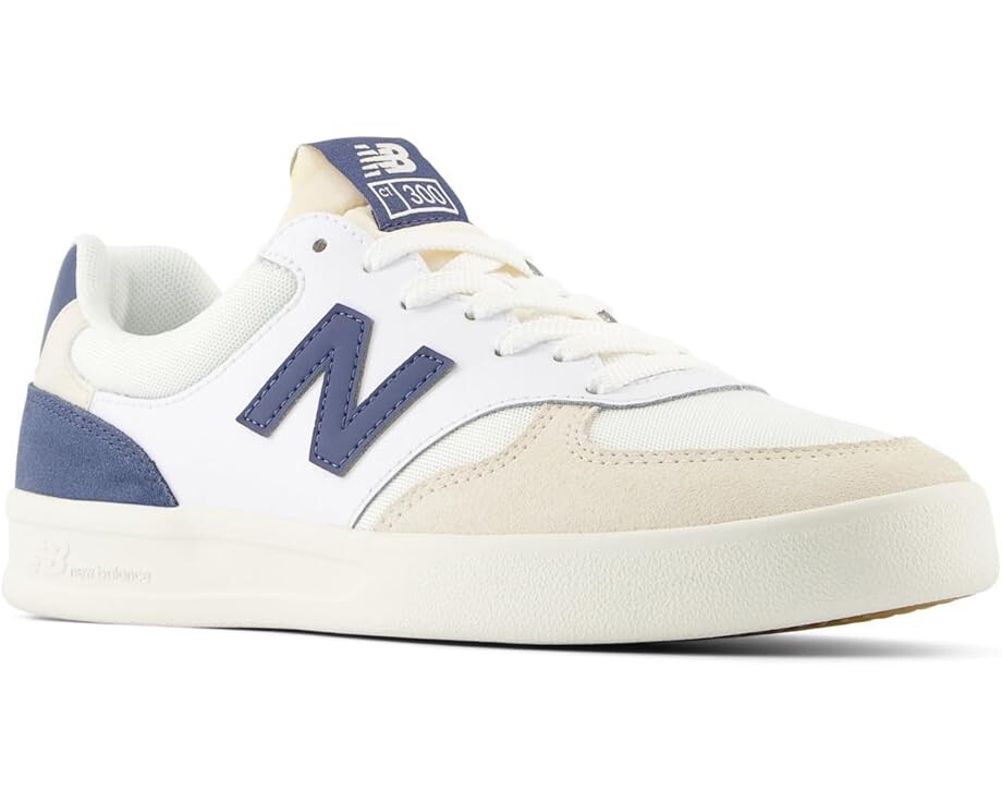 Кроссовки New Balance 300 Court, цвет White/Sea Salt 2
Кроссовки New Balance 300 Court, цвет White/Sea Salt 2