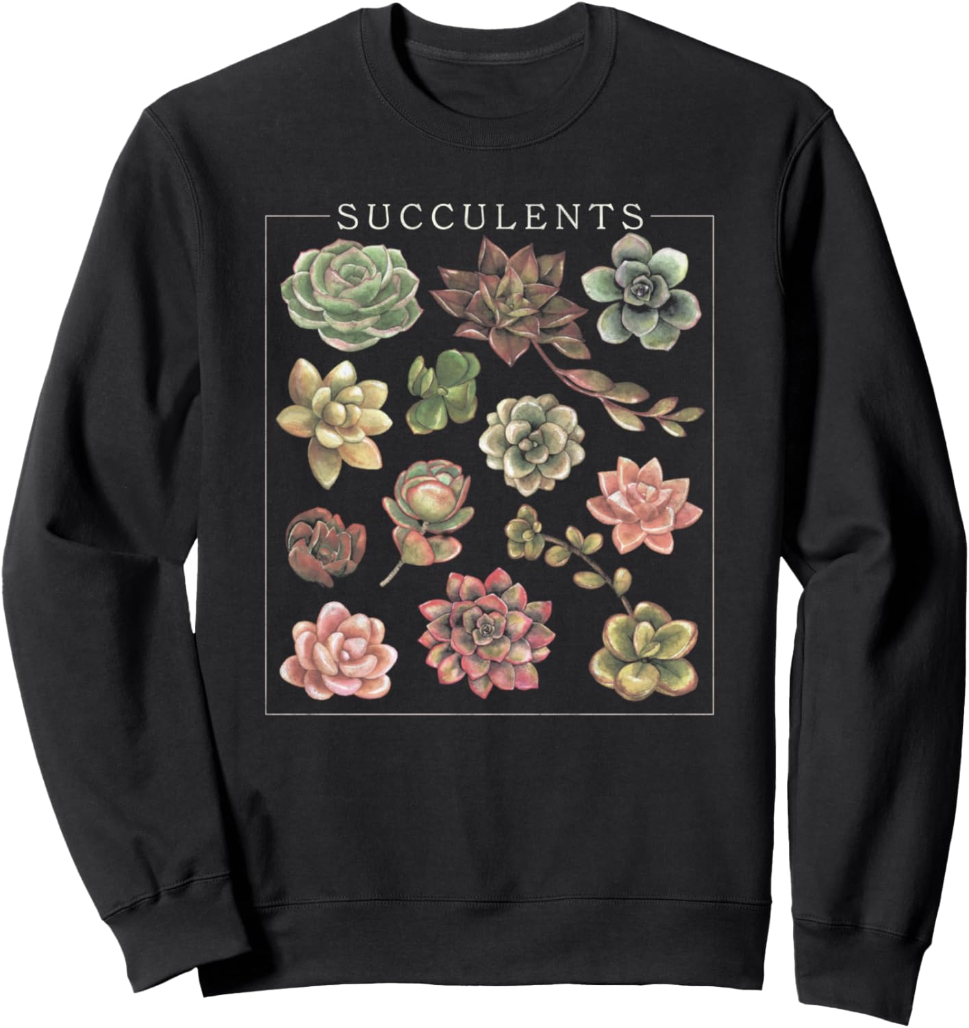 Суккуленты. Различные фотографии. Толстовка Trendy Apparel, черный
Суккуленты. Различные фотографии. Толстовка Trendy Apparel, черный