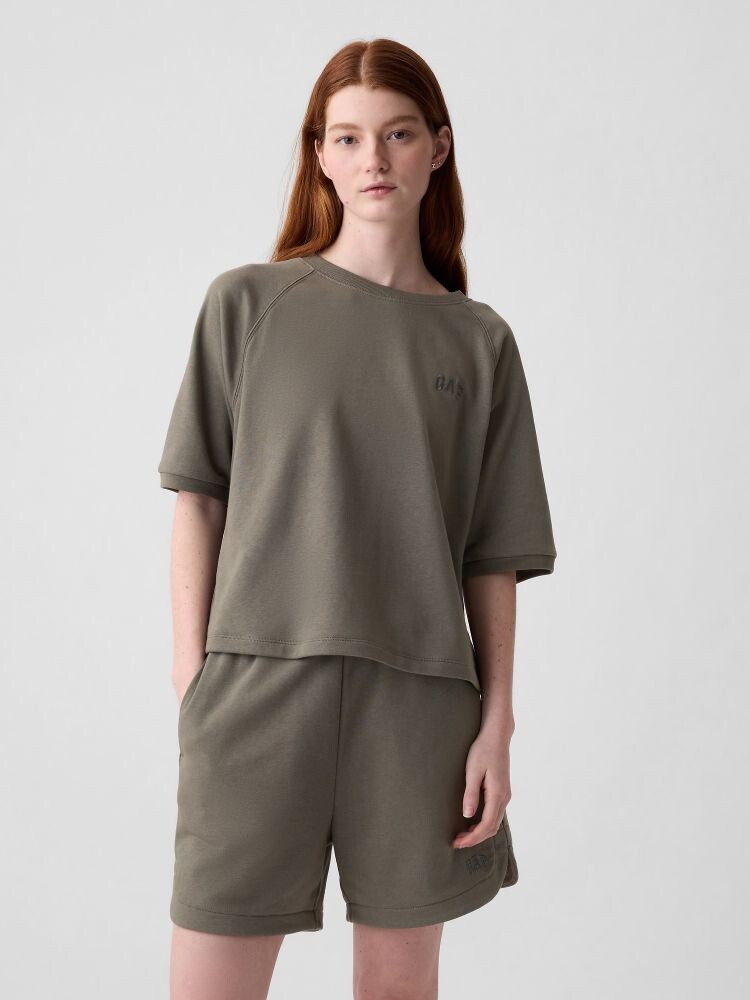 Толстовка с короткими рукавами Gap, серый
Толстовка с короткими рукавами Gap, серый