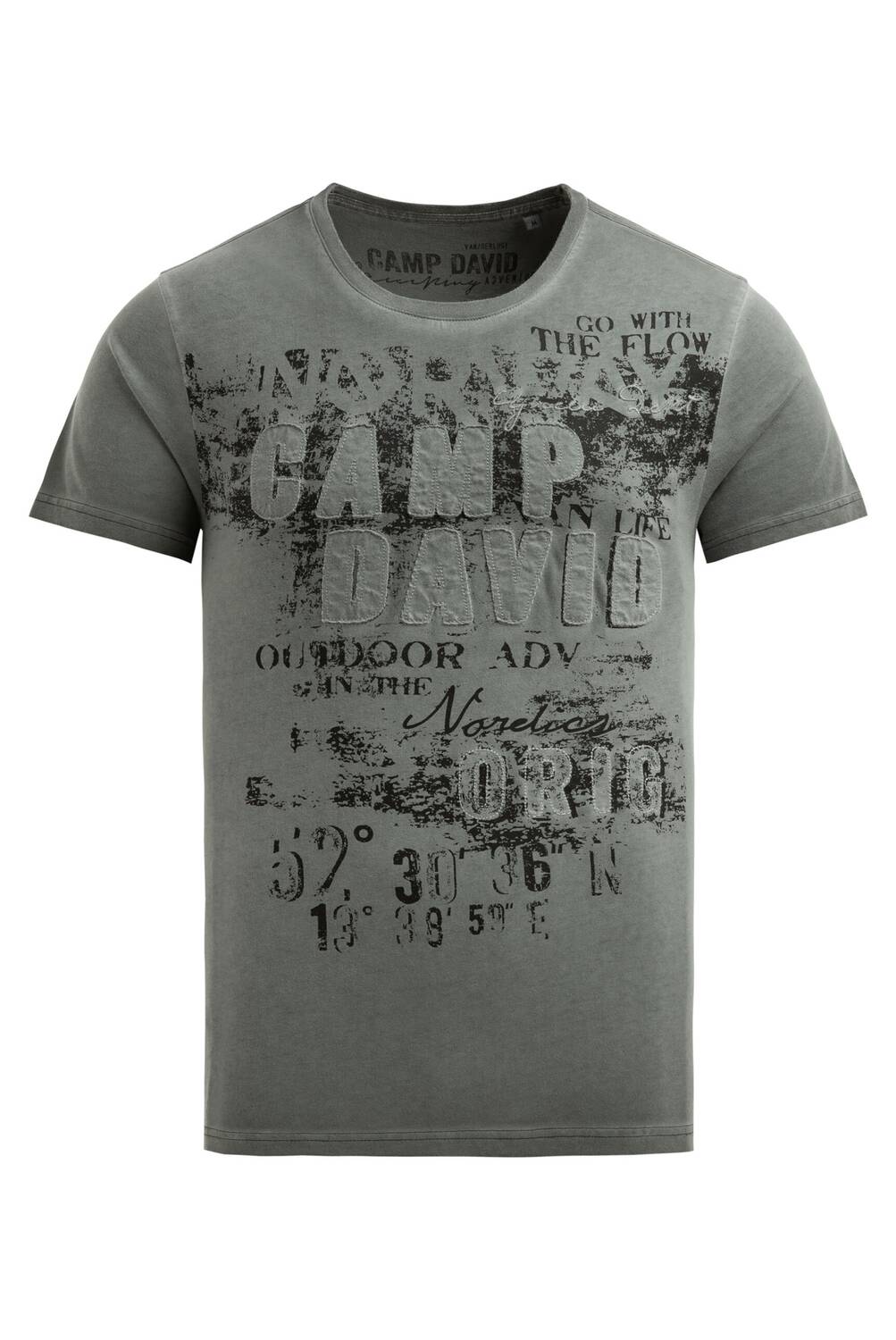 CAMP DAVID Футболка в цвете Graphite
CAMP DAVID Футболка в цвете Graphite