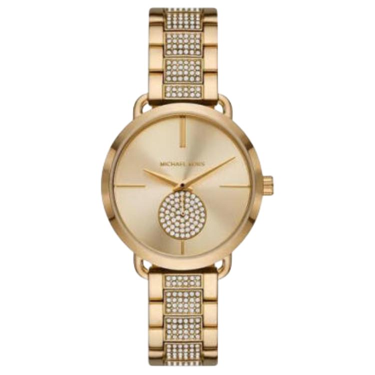 MICHAEL KORS Женские часы кварцевый механизм ремешок из нержавеющей стали 36 мм циферблат gold
MICHAEL KORS Женские часы кварцевый механизм ремешок из нержавеющей стали 36 мм циферблат gold
