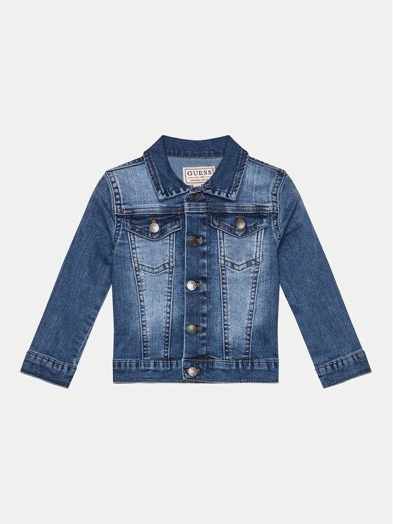 Джинсовая куртка стандартного кроя Guess, синий
Джинсовая куртка стандартного кроя Guess, синий