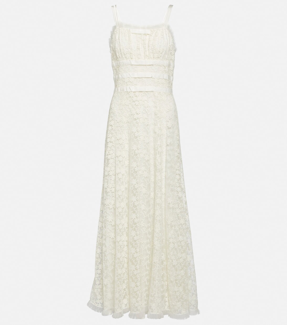 Платье макси из цветочного кружева и тюля RODARTE, белый
Платье макси из цветочного кружева и тюля RODARTE, белый
