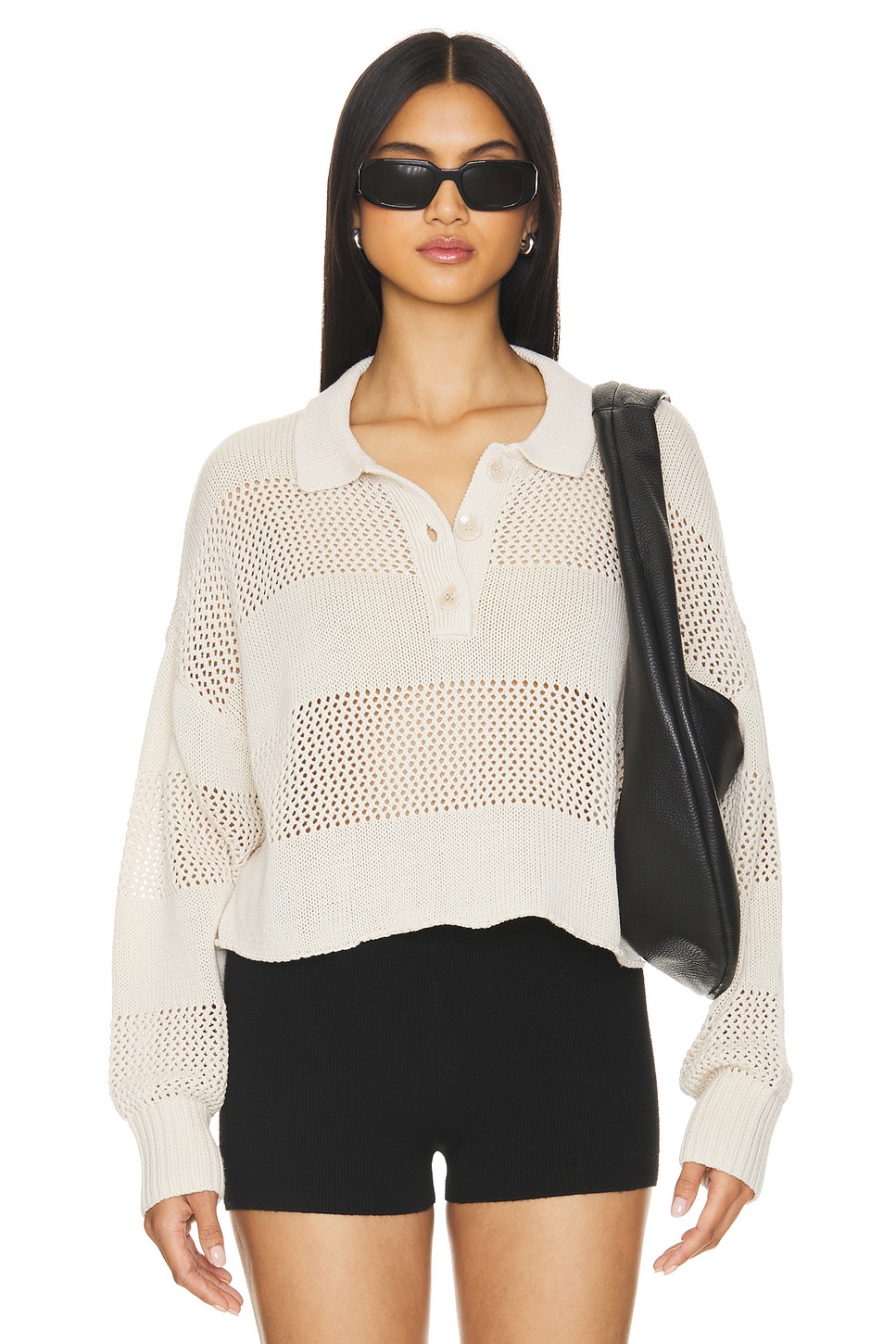 Свитер для регби Lspace, белый 
Свитер для регби Lspace, белый