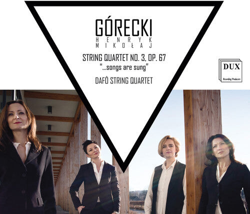 CD диск Gorecki / Dafo String Quartet: String Quartet 3
CD диск Gorecki / Dafo String Quartet: String Quartet 3