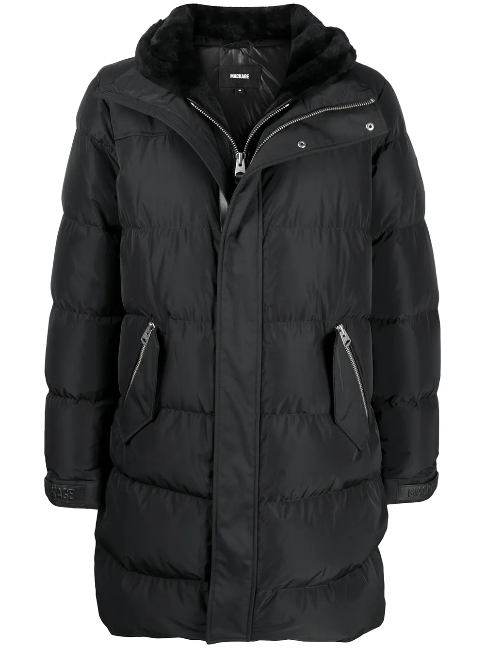Пуховик Reynold Mackage, черный
Пуховик Reynold Mackage, черный