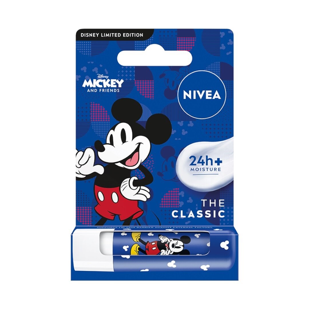 Nivea, Mickey Mouse Disney Edition, Ухаживающая помада, 4,8 г
Nivea, Mickey Mouse Disney Edition, Ухаживающая помада, 4,8 г