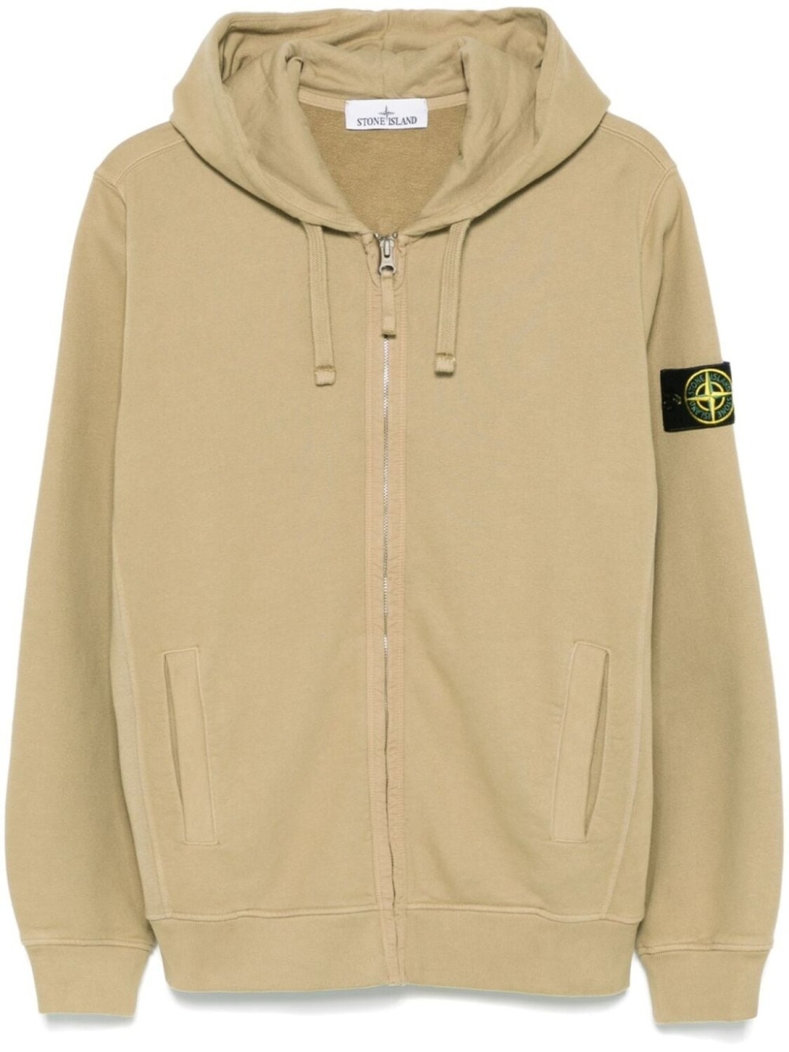 Толстовка с капюшоном на молнии Stone Island, коричневый
Толстовка с капюшоном на молнии Stone Island, коричневый