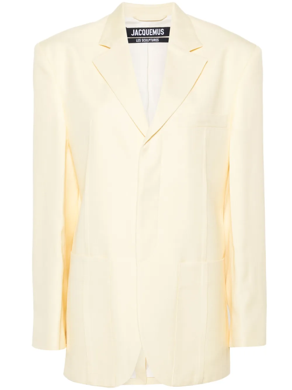 Блейзер La Veste d’Homme JACQUEMUS, желтый 
Блейзер La Veste d’Homme JACQUEMUS, желтый