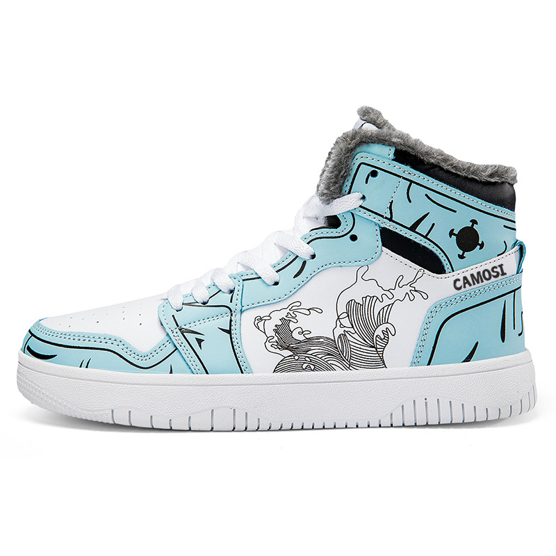 Высокие мужские кроссовки CAMOSI, Sky Blue Fleece-Lined
Высокие мужские кроссовки CAMOSI, Sky Blue Fleece-Lined