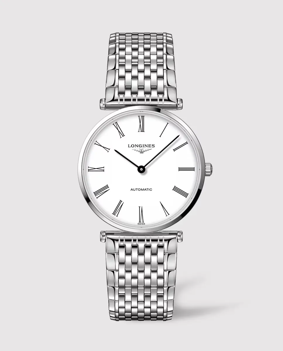 Longines L49084116 La Grande Classique автоматические женские часы из стали, серебряный
Longines L49084116 La Grande Classique автоматические женские часы из стали, серебряный