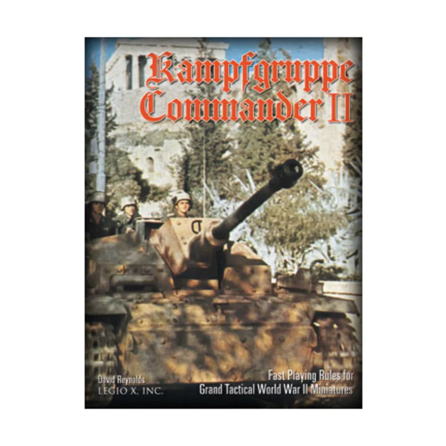 Командир боевой группы II, Miniature Rules (Legio X)
Командир боевой группы II, Miniature Rules (Legio X)