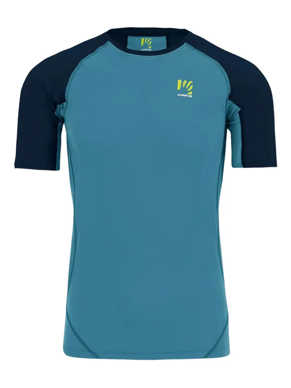 Футболка с короткими рукавами и контрастной вставкой KARPOS, синий 
Футболка с короткими рукавами и контрастной вставкой KARPOS, синий