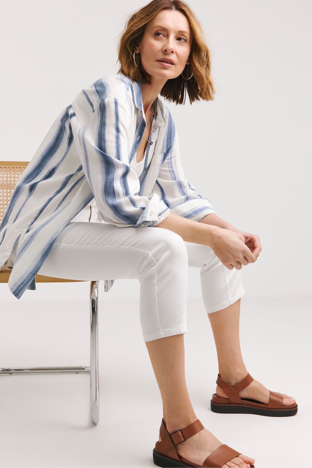 Укороченные джинсы 24/7 Jd Williams, белый
Укороченные джинсы 24/7 Jd Williams, белый