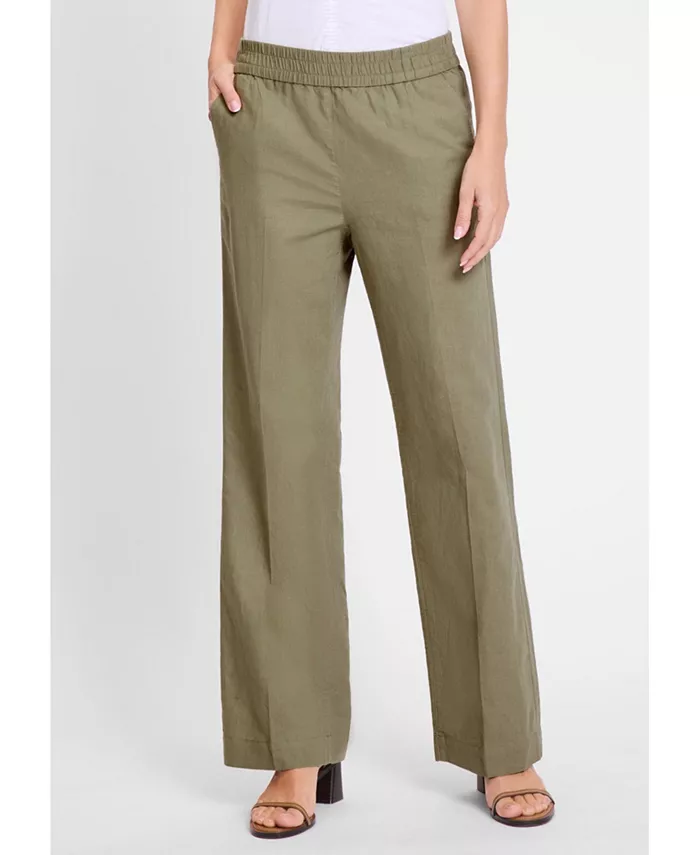 Женские брюки Anna Fit Wide Leg Pull-On Olsen, зеленый
Женские брюки Anna Fit Wide Leg Pull-On Olsen, зеленый