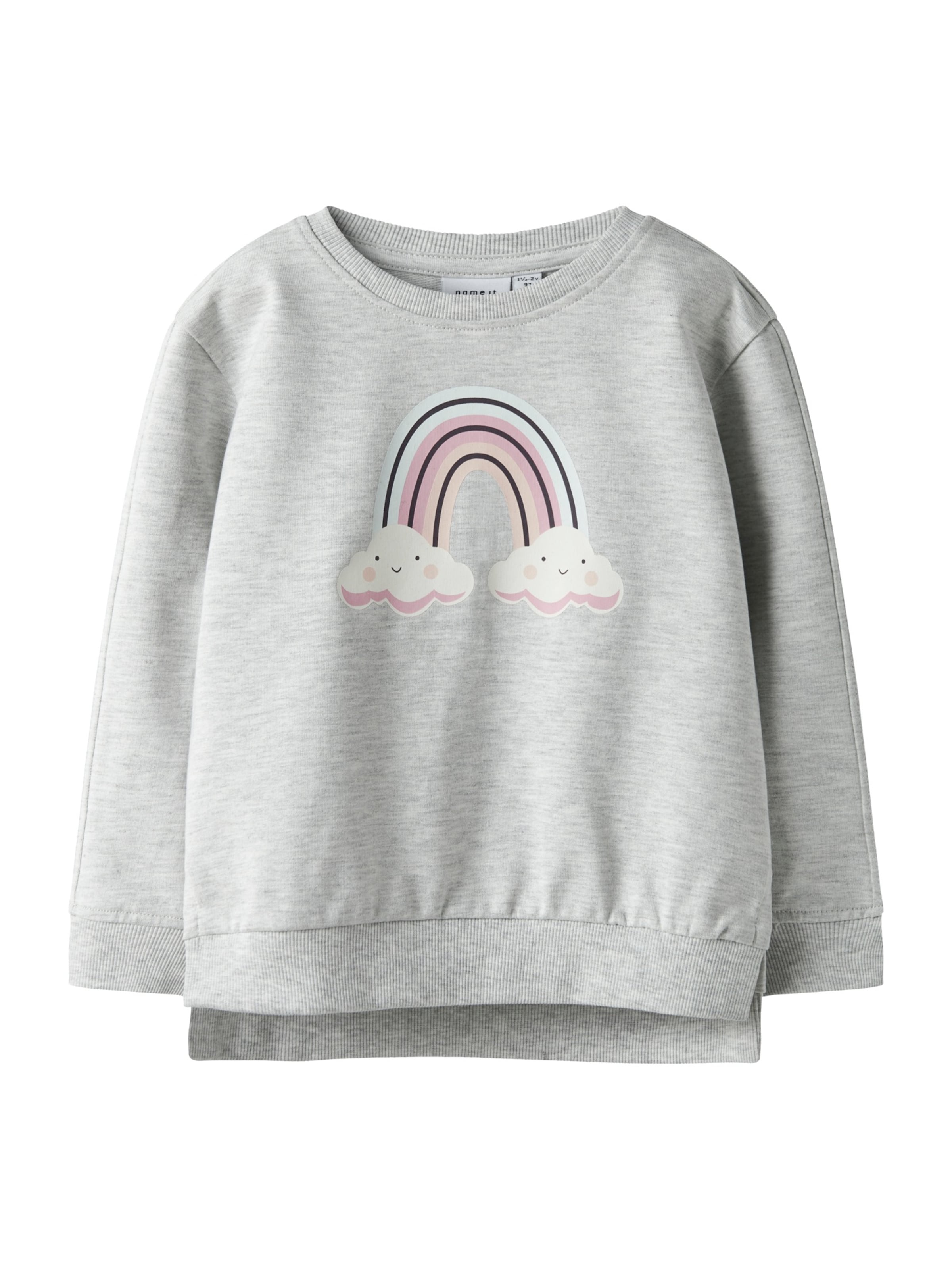 NAME IT Свитшот 'NMFBissine' в крапчатом сером
NAME IT Свитшот 'NMFBissine' в крапчатом сером