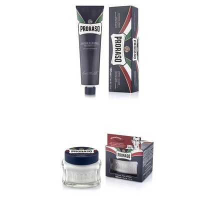 Синий крем для бритья Tutte Le Barbe защитный и увлажняющий 150мл, Proraso
Синий крем для бритья Tutte Le Barbe защитный и увлажняющий 150мл, Proraso