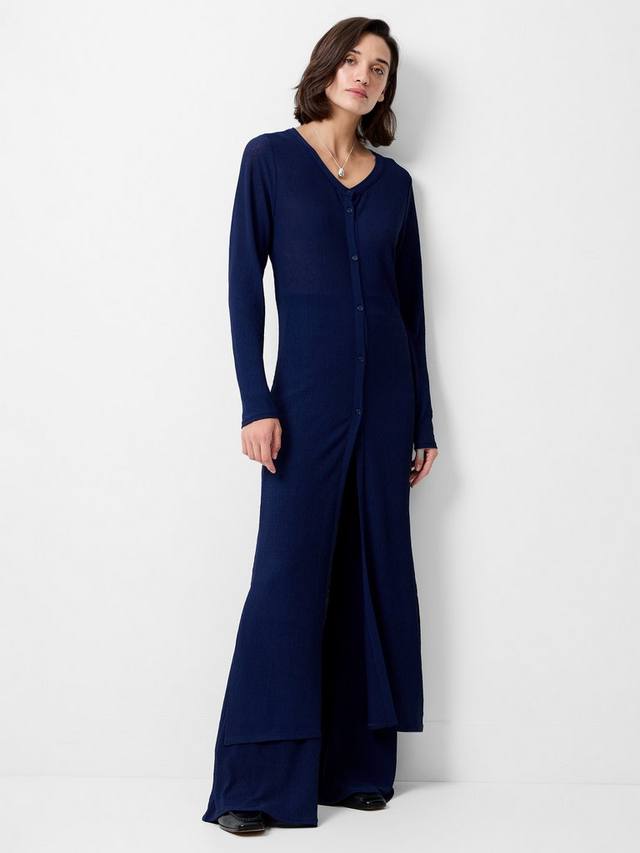 Мерила кардиган-джемпер удлиненный с круглым вырезом French Connection
Мерила кардиган-джемпер удлиненный с круглым вырезом French Connection