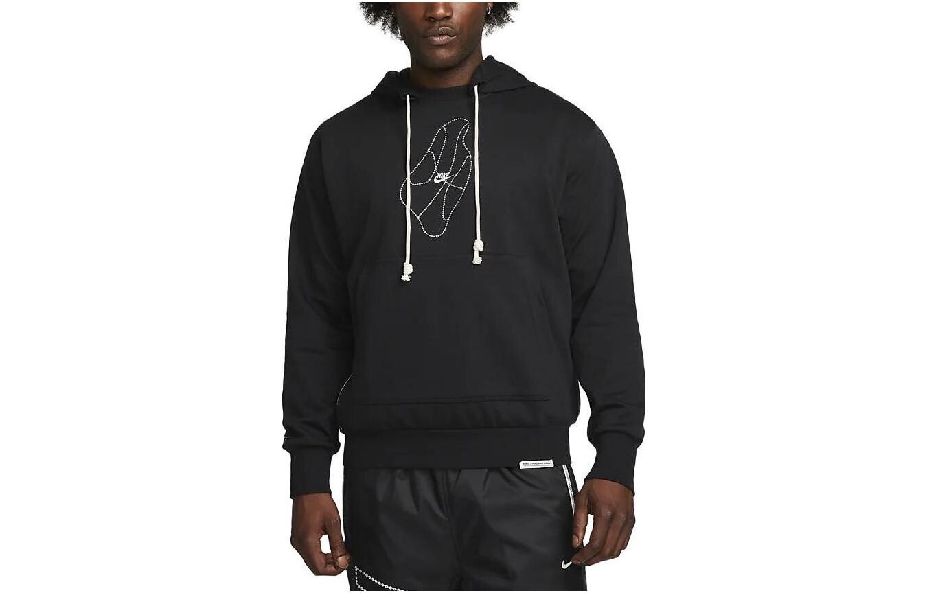 Стандартный баскетбольный свитер с капюшоном Dri-Fit Nike, черный
Стандартный баскетбольный свитер с капюшоном Dri-Fit Nike, черный