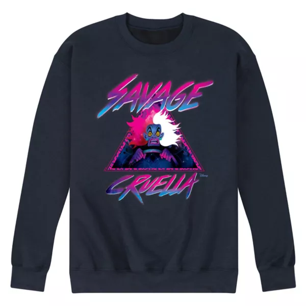 Свитшот мужской "101 далматинец" с Круэллой Де Виль Disney, синий
Свитшот мужской "101 далматинец" с Круэллой Де Виль Disney, синий