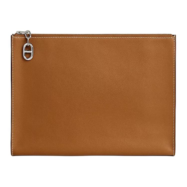 HERMES Клатч Zipengo Evercolor из телячьей кожи мужской 37Gold Gold Brown
HERMES Клатч Zipengo Evercolor из телячьей кожи мужской 37Gold Gold Brown