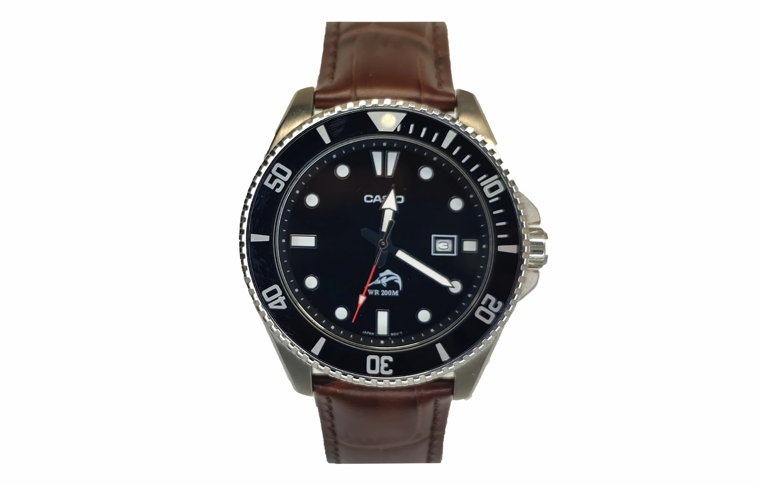 CASIO Часы Unisex YOUTH Black Watch, Black Silver Ghost Vintage Leather 
CASIO Часы Unisex YOUTH Black Watch, Black Silver Ghost Vintage Leather