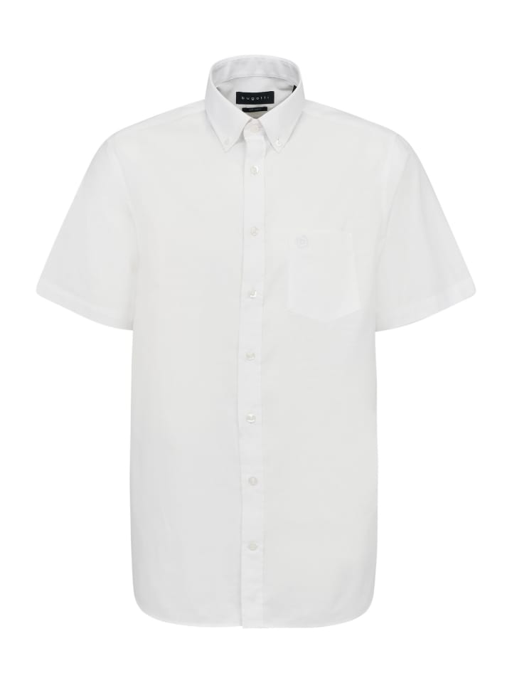 Рубашка Bugatti, цвет 10-weiß 
Рубашка Bugatti, цвет 10-weiß