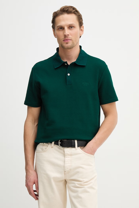 Поло Guess, зеленый
Поло Guess, зеленый