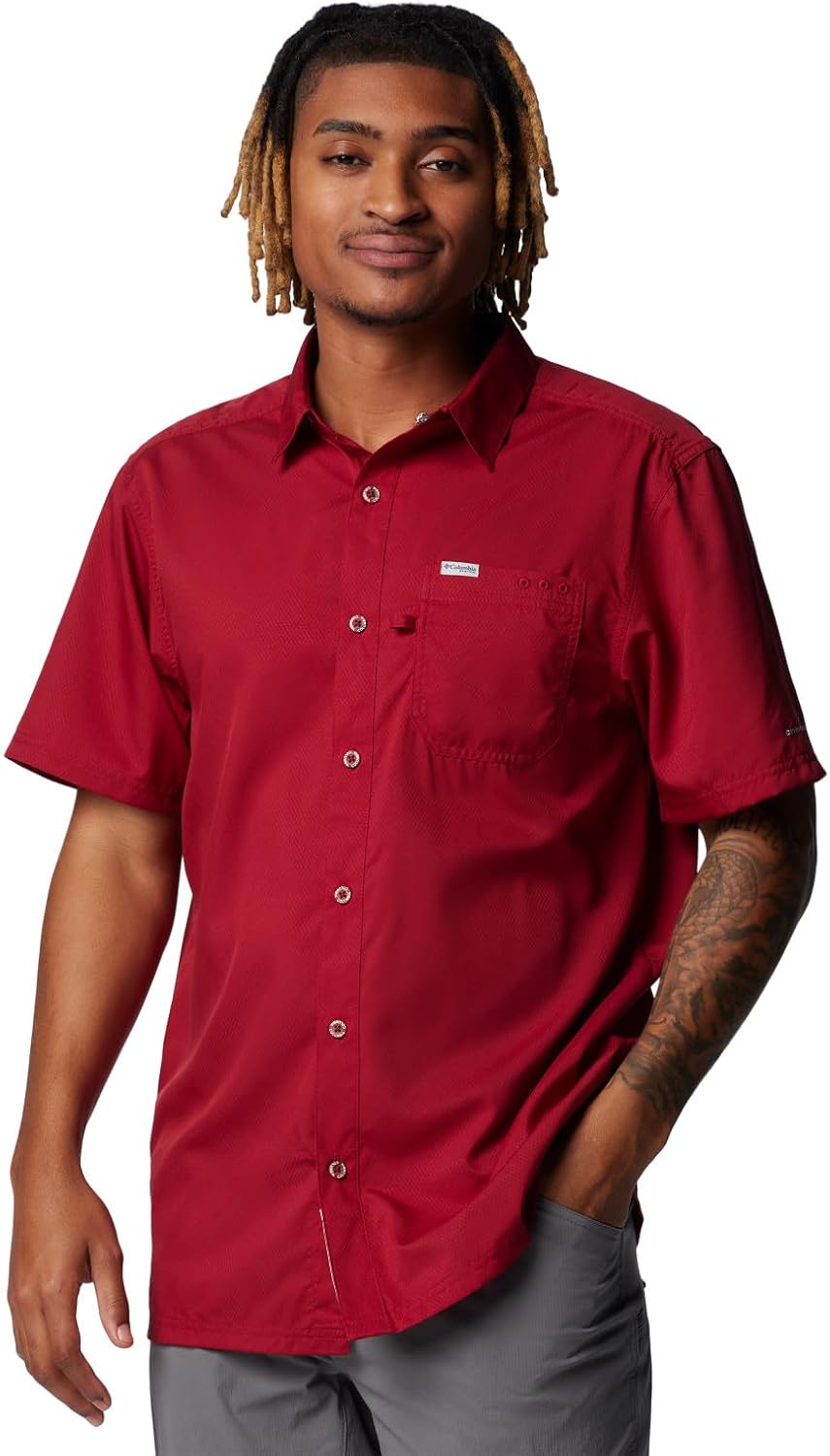Columbia мужская стандартная рубашка Slack Tide Camp, Beet
Columbia мужская стандартная рубашка Slack Tide Camp, Beet