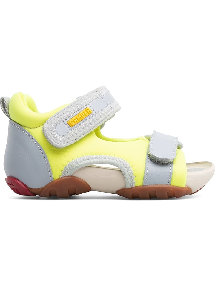 Camper Сандалии "Ous" светло-серого/неоново-желтого цвета
Camper Сандалии "Ous" светло-серого/неоново-желтого цвета