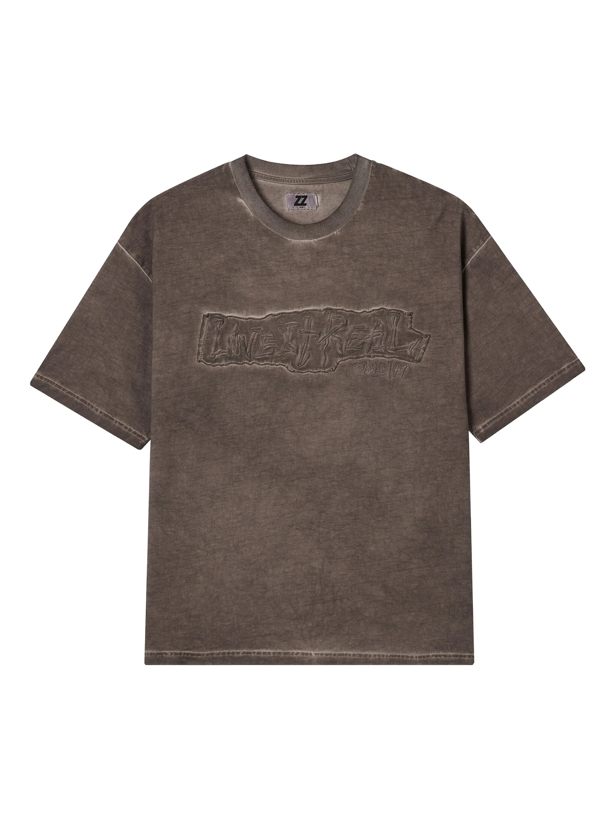 Футболка с вышитым логотипом Izzue, коричневый
Футболка с вышитым логотипом Izzue, коричневый