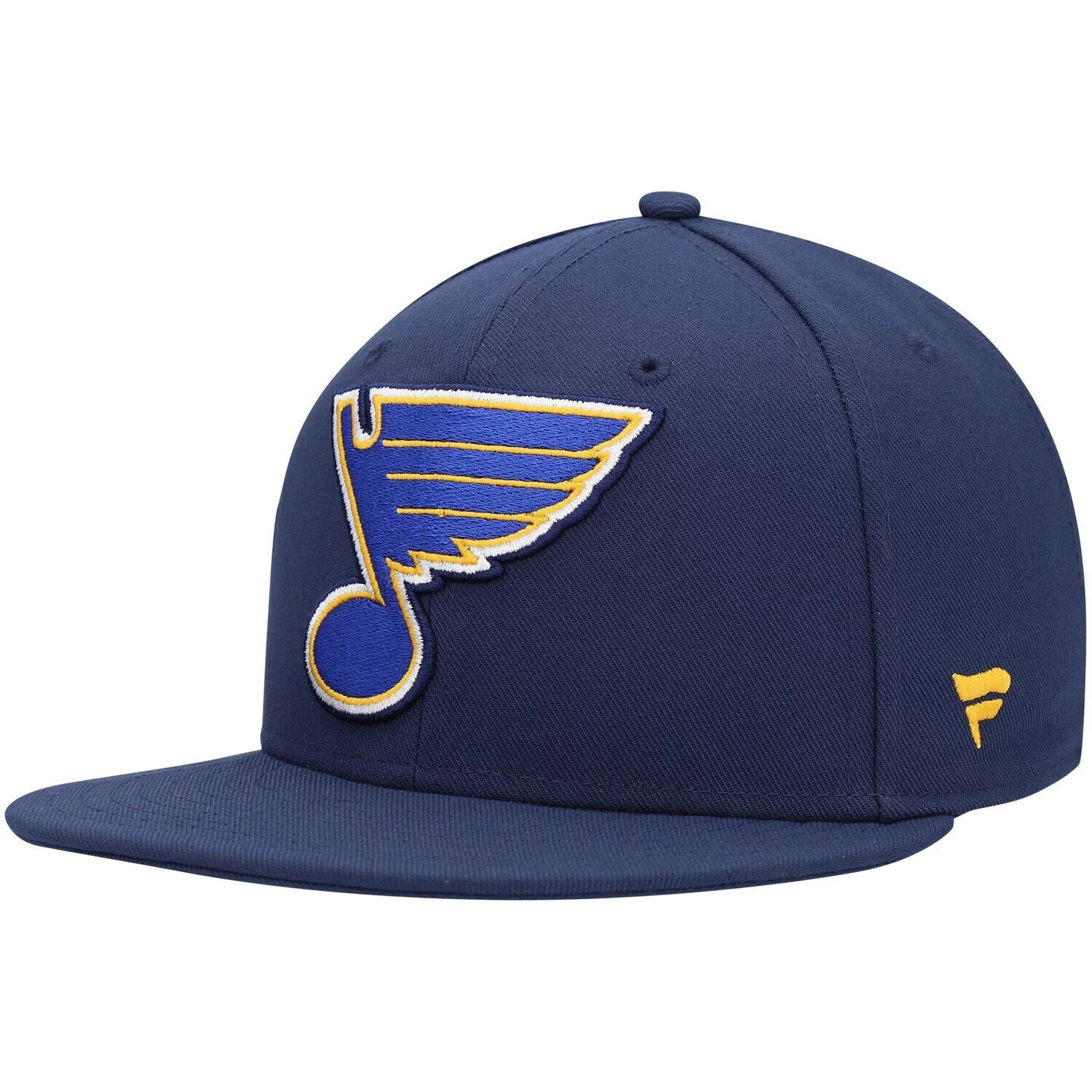 Мужская приталенная шляпа с фирменным логотипом Fanatics темно-синего цвета St. Louis Blues Core 
Мужская приталенная шляпа с фирменным логотипом Fanatics темно-синего цвета St. Louis Blues Core