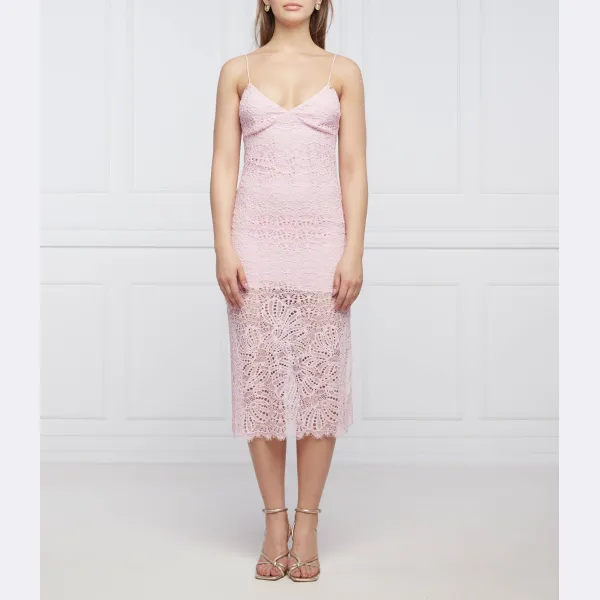 Кружевное платье Patrizia Pepe, розовый
Кружевное платье Patrizia Pepe, розовый
