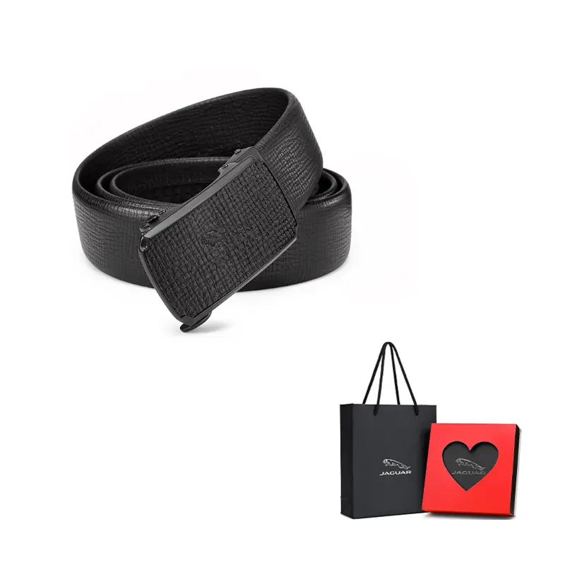 JAGUAR Мужской ремень из натуральной кожи черный, Black
JAGUAR Мужской ремень из натуральной кожи черный, Black