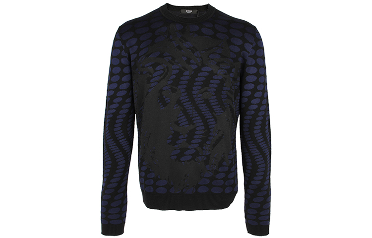 VERSUS Свитер мужской синий черный
VERSUS Свитер мужской синий черный