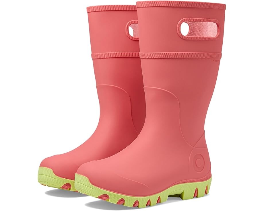Ботинки Bogs Kids Essential Rain Tall, розовый 
Ботинки Bogs Kids Essential Rain Tall, розовый