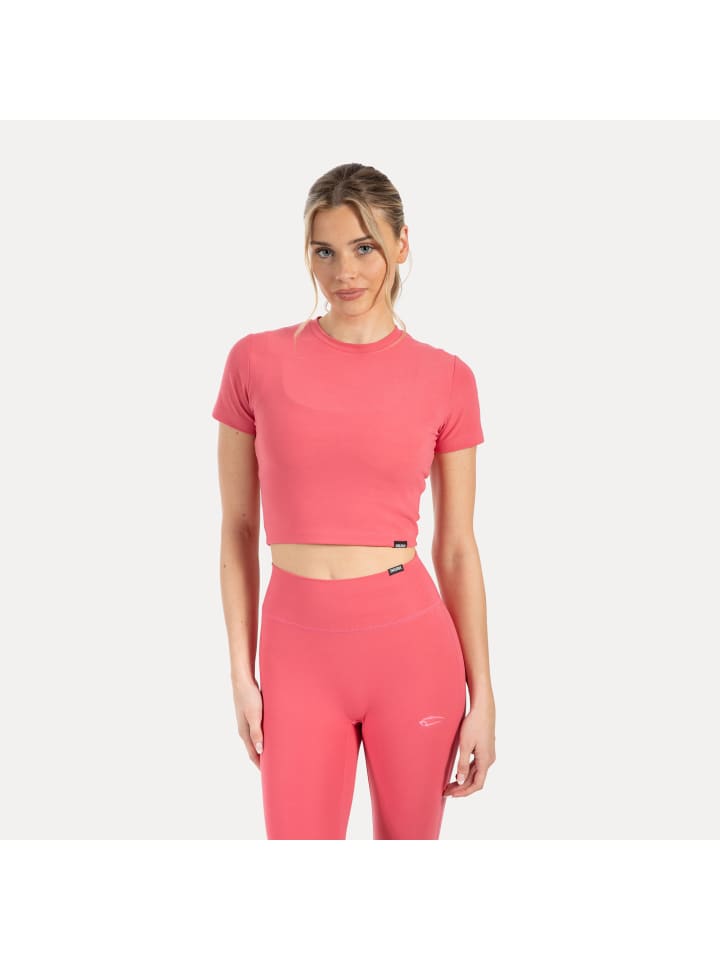 Укороченная рубашка Kenna розового цвета SMILODOX
Укороченная рубашка Kenna розового цвета SMILODOX