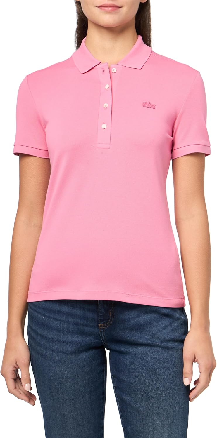 Женская поло Lacoste L.12.d Slim Fit Stretch Mini Piqué, Pink
Женская поло Lacoste L.12.d Slim Fit Stretch Mini Piqué, Pink