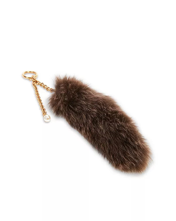 Брелок для сумки «Хвосты сокровищ» Chloé, коричневый
Брелок для сумки «Хвосты сокровищ» Chloé, коричневый