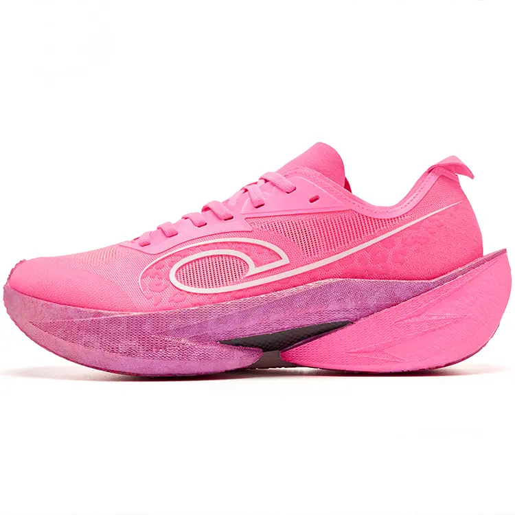 QIAODAN Дышащие, легкие, низкие, карбоновые кроссовки для марафона, мужские, розовые
QIAODAN Дышащие, легкие, низкие, карбоновые кроссовки для марафона, мужские, розовые