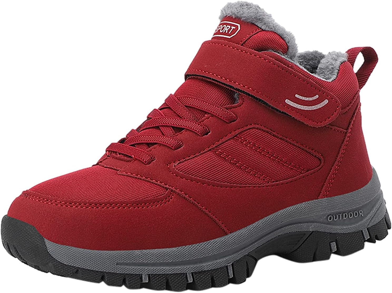 Женские и мужские туристические ботинки Dsisskai с мехом, утепленные, теплые ботильоны, удобные на шнуровке, нескользящие зимние ботинки для снега, для восхождений, треккинга и прогулок по тропам, красный
Женские и мужские туристические ботинки Dsisskai с мехом, утепленные, теплые ботильоны, удобные на шнуровке, нескользящие зимние ботинки для снега, для восхождений, треккинга и прогулок по тропам, красный