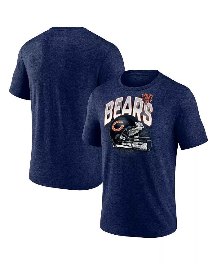 Мужская темно-синяя футболка Chicago Bears End Round Tri-Blend с принтом Fanatics
Мужская темно-синяя футболка Chicago Bears End Round Tri-Blend с принтом Fanatics