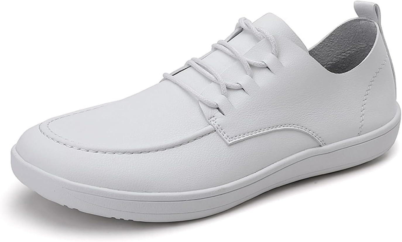 Мужские кожаные оксфорды с широким носком, плоской подошвой, удобной круглой формой носка, мягкой подошвой, противоскользящие, на шнуровке, для работы, бизнеса, шопинга и повседневной носки Nelsbrex, белый
Мужские кожаные оксфорды с широким носком, плоской подошвой, удобной круглой формой носка, мягкой подошвой, противоскользящие, на шнуровке, для работы, бизнеса, шопинга и повседневной носки Nelsbrex, белый