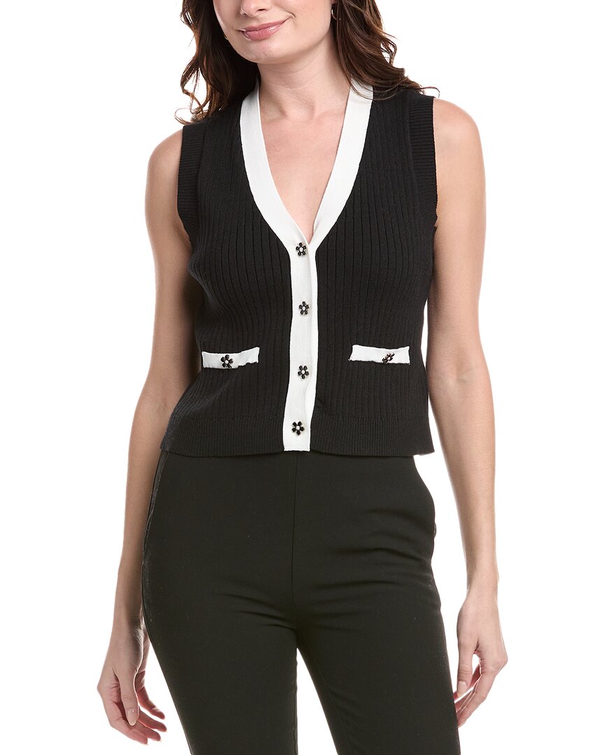 Nanette Nanette Lepore ребристый жилет, черный
Nanette Nanette Lepore ребристый жилет, черный